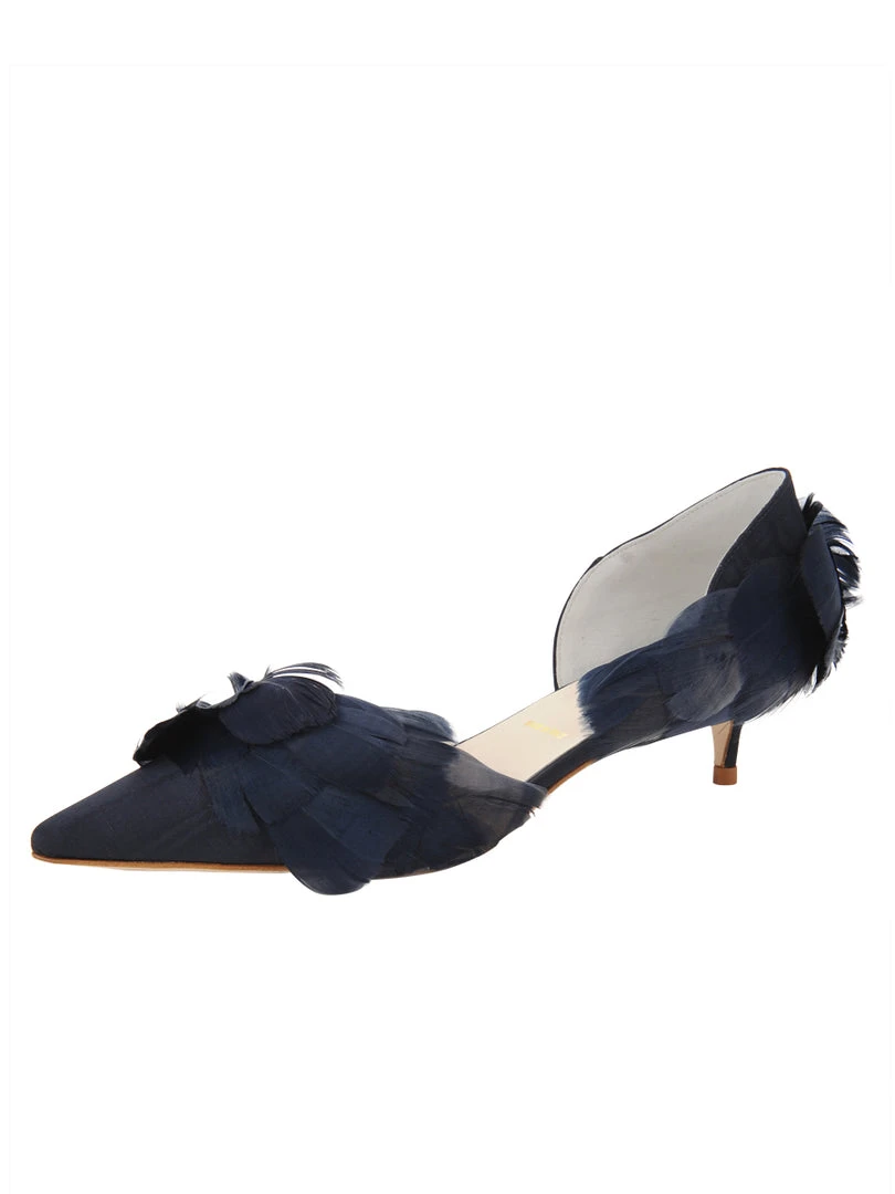 Something Bleu Bunty D'Orsay Kitten Heel 3 Something Bleu Bunty D'Orsay Kitten Heel