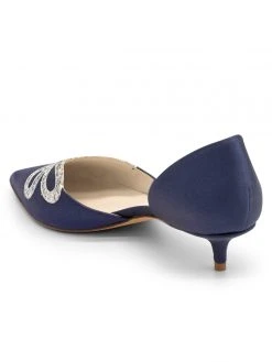 Something Bleu Darla D'Orsay Kitten Heel
