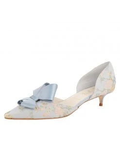 Something Bleu Cliff D'Orsay Kitten Heel