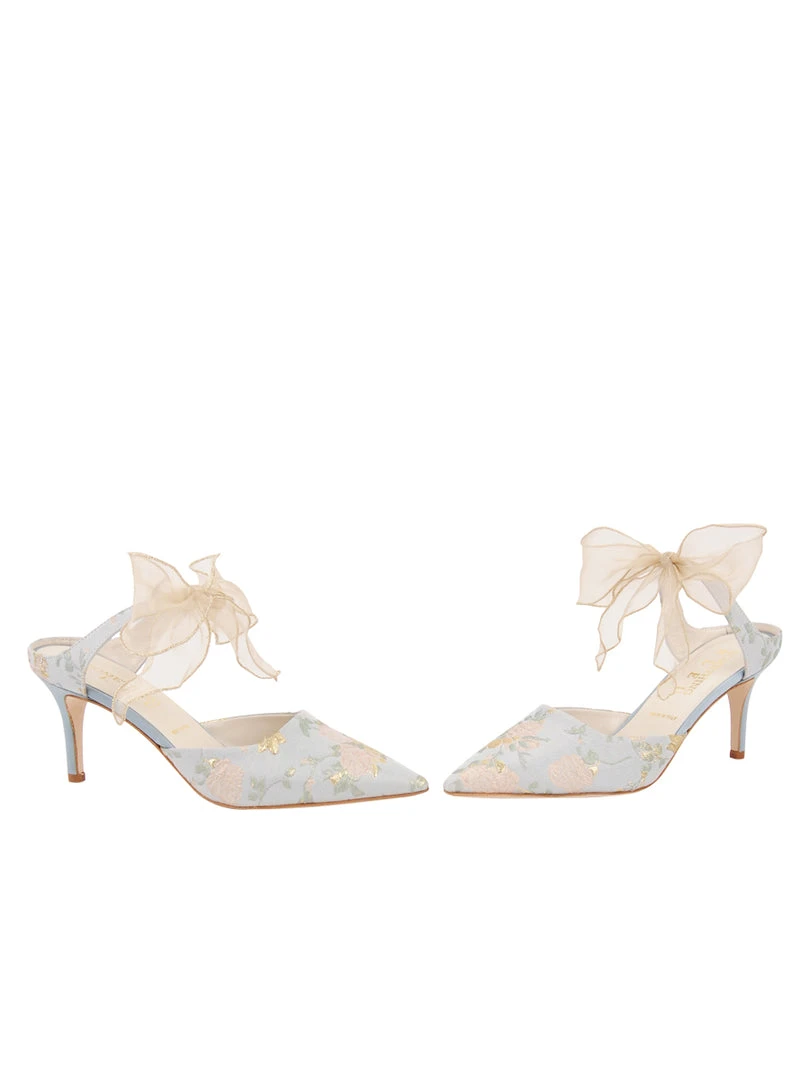 Something Bleu Bridal Elvie Pointed Toe Pump 8 Something Bleu Bridal Elvie Pointed Toe Pump