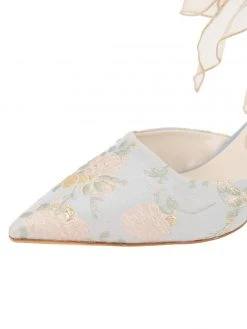 Something Bleu Bridal Elvie Pointed Toe Pump 11 Something Bleu Bridal Elvie Pointed Toe Pump
