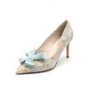 Something Bleu Caitlin Pointed Toe Pump Bridal 2 Something Bleu Caitlin Pointed Toe Pump Bridal
