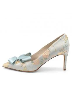 Something Bleu Caitlin Pointed Toe Pump Bridal