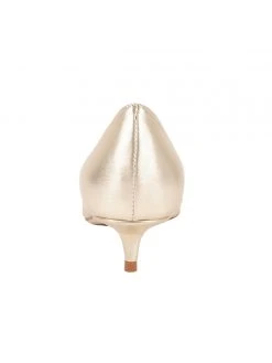 Something Bleu Brinsley Pointed Toe Kitten Heel