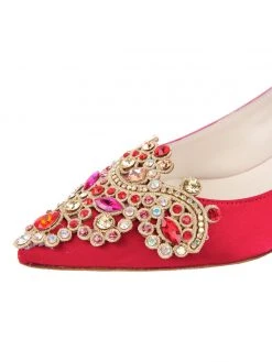 Something Bleu Brinsley Pointed Toe Kitten Heel 11 Something Bleu Brinsley Pointed Toe Kitten Heel