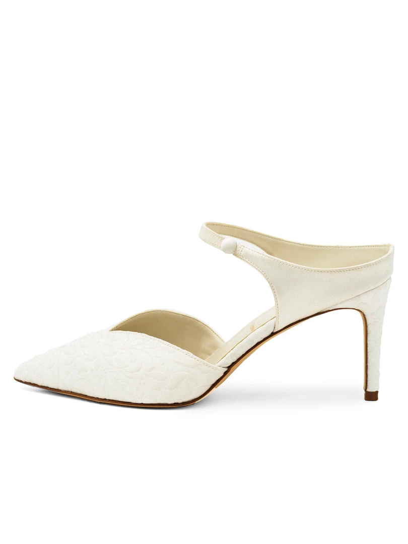 Something Bleu Bridal Shyla Satin Pump 7 Something Bleu Bridal Shyla Satin Pump