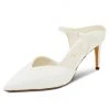 Something Bleu Bridal Shyla Satin Pump 1 Something Bleu Bridal Shyla Satin Pump
